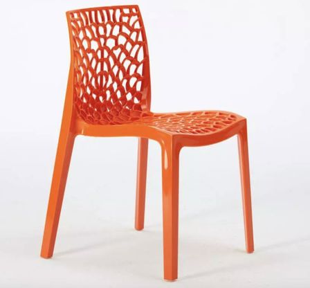 Chaise empilable JARDINA – Usage intérieur/extérieur