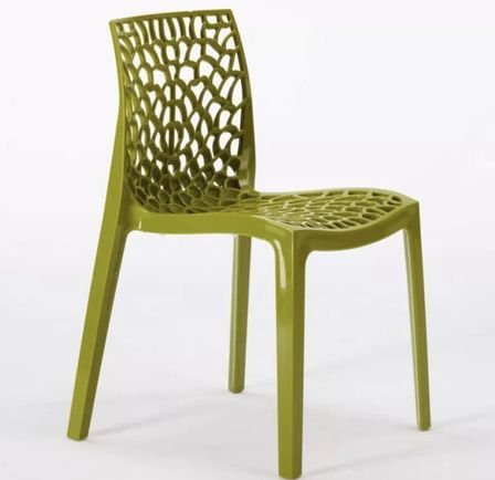 Chaise empilable JARDINA – Usage intérieur/extérieur