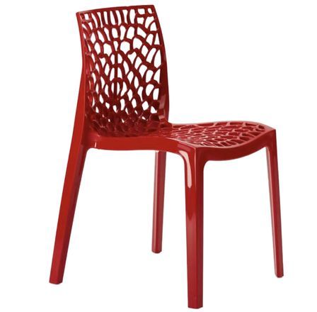 Chaise empilable JARDINA – Usage intérieur/extérieur