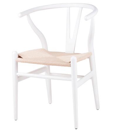 Chaise en bois d'orme et corde tressée Maya – Charme naturel et authenticité