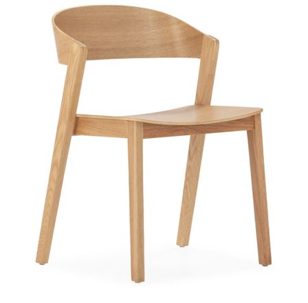 Chaise en bois de chêne naturel MASKA – Design moderne et intemporel