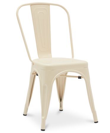Chaise industrielle acier mat renforcé Kalax - Haut de gamme