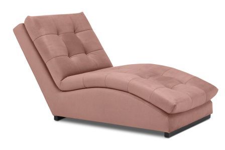Chaise longue en tissu BORA – Confort allié à la modernité