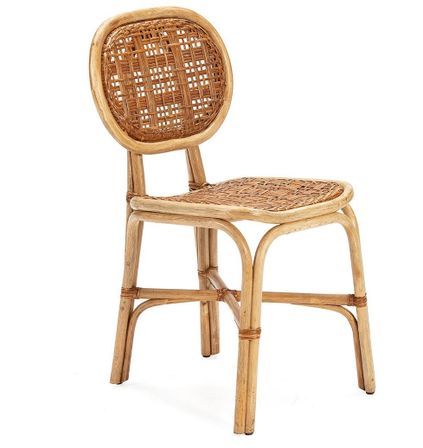 Chaise osier naturel Solo
