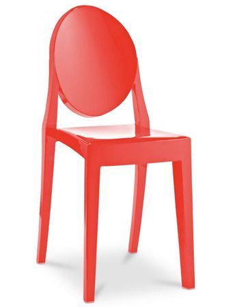 Chaise polycarbonate LOUIVA Haut de gamme - Elégante et résistante
