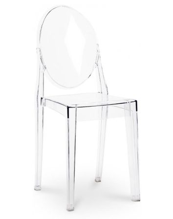 Chaise polycarbonate LOUIVA Haut de gamme - Elégante et résistante