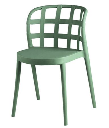 Chaise polypropylène Kelina - Élégance polyvalente intérieur et éxtérieur