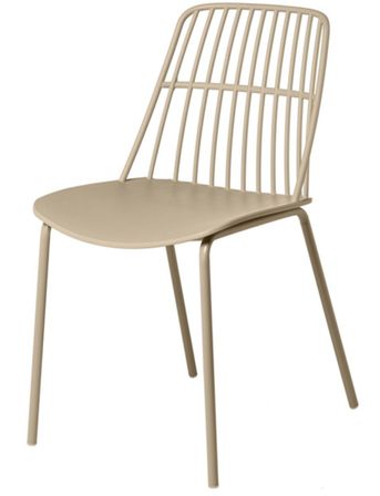 Chaise polyvalente en polypropylène Rivale