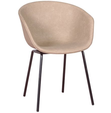 Chaise rembourrée Oliver en similicuir – Élégance et confort pour votre intérieur