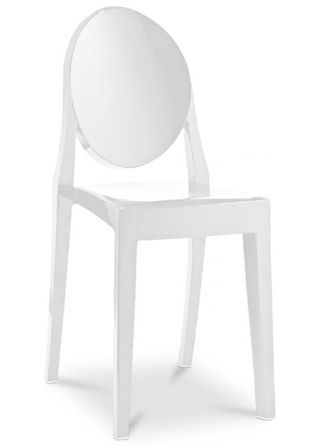 Chaise transparente LOUIVA Haut de gamme - Elégante et résistante