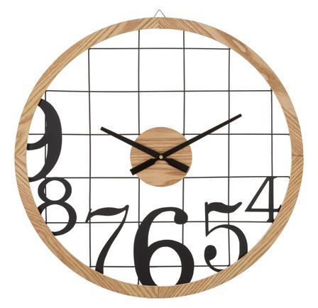 Chiffres d'horloge murale cm ø 60x2,5