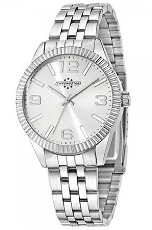 Chronostar By Sector Collection Luxury - Stainless Steel / Acciaio - 38mm - Wr 3atm R3753240507