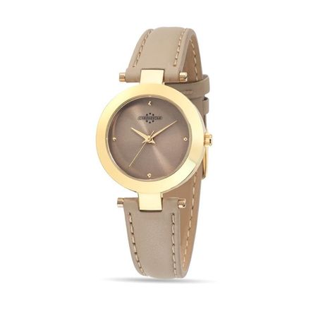 Chronostar By Sector Collection Pastel - Stainless Steel / Acciaio - Leather/cuoio - 28mm - Wr 3atm R3751243506