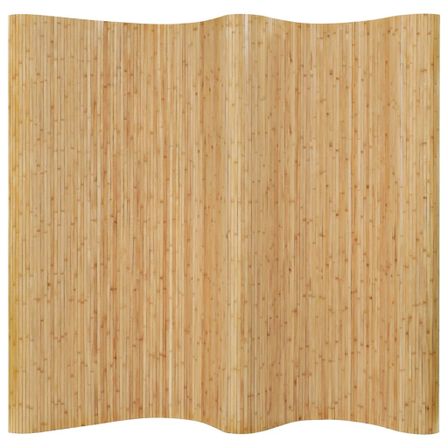 Cloison de séparation Bambou 250 x 165 cm Naturel