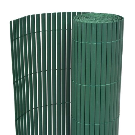 Clôture de jardin Double face PVC 150 x 300 cm Vert
