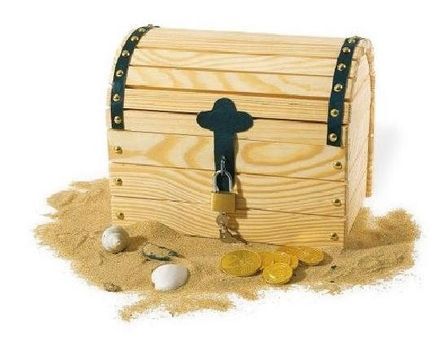 Coffre à jouets épicéa clair Ali Baba