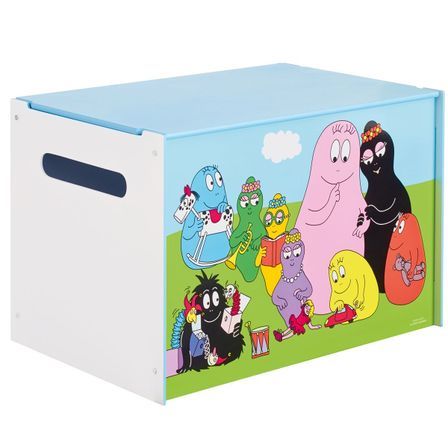 Coffre à jouets Famille Barbapapa