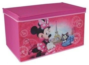 Coffre à Jouets pliable Minnie Paris Disney