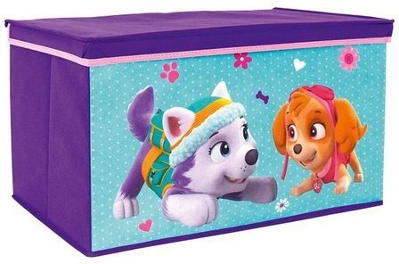 Coffre à Jouets pliable Pat'Patrouille fille