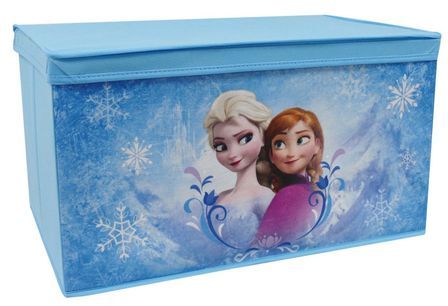 Coffre à jouets pliable Reine des Neiges Disney
