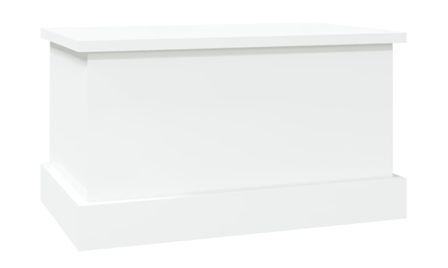 Coffre de rangement en bois Homira L 50 x H 28 x P 30 cm - Classique et intemporel