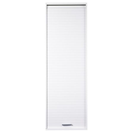 Colonne cuisine à rideau KUMA 40 cm – Meuble compact suspendu ou à poser avec étagères
