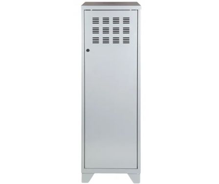 Colonne de rangement en métal H 134 cm Pikaro 1 porte 1 étagère - Fonctionnalité et élégance