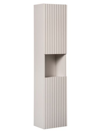 Colonne de salle de bain suspendue haute 30 cm NOVA – Meuble mural design moderne