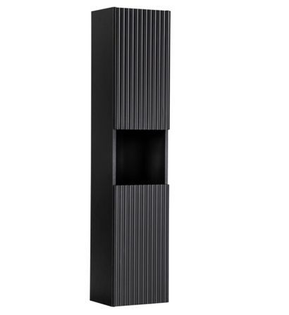 Colonne de salle de bain suspendue haute 30 cm NOVA – Meuble mural design moderne