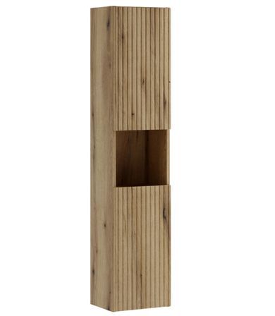 Colonne de salle de bain suspendue haute 30 cm NOVA – Meuble mural design moderne
