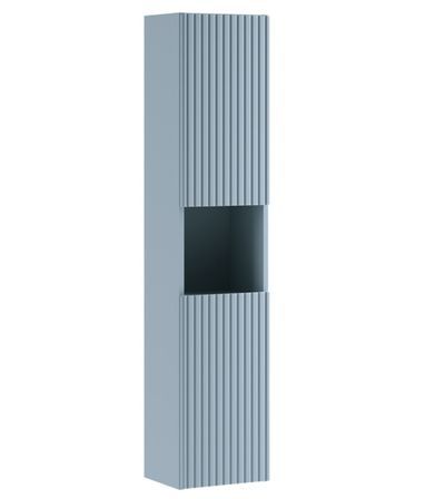 Colonne de salle de bain suspendue haute 30 cm NOVA – Meuble mural design moderne