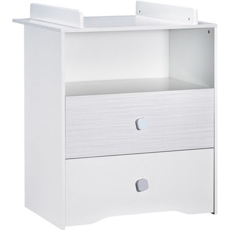 Commode 2 tiroirs avec dispositif à langer Pitchou