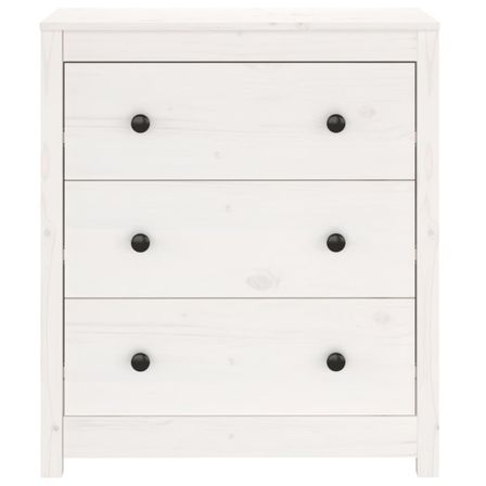 Commode 3 tiroirs en pin massif – Collection Aloska