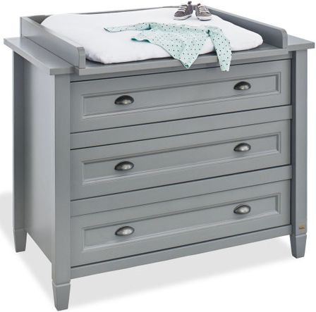 Commode à langer gris Grisu