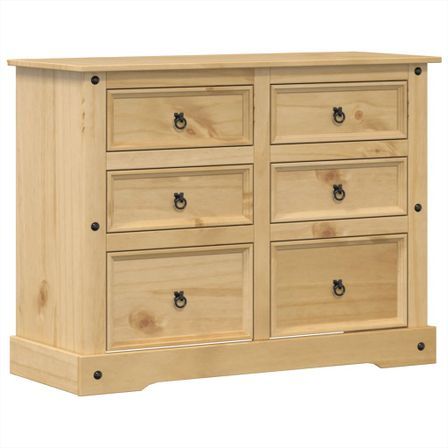 Commode en bois massif de pin CORONA