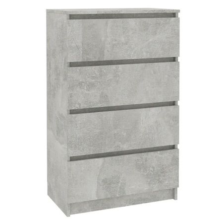 Commode haute 4 tiroirs en bois Agency - Fonctionnalité à votre service