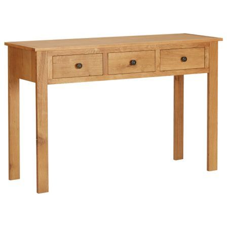 Console 110x40x75 cm Bois de chêne massif