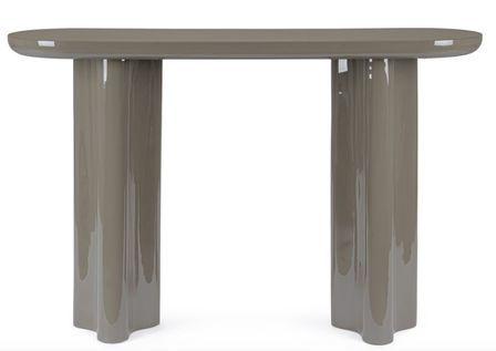 Console en bois brillant OTILIA 120 cm