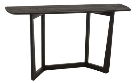 Console exotique en bois noir Maty L 140 cm