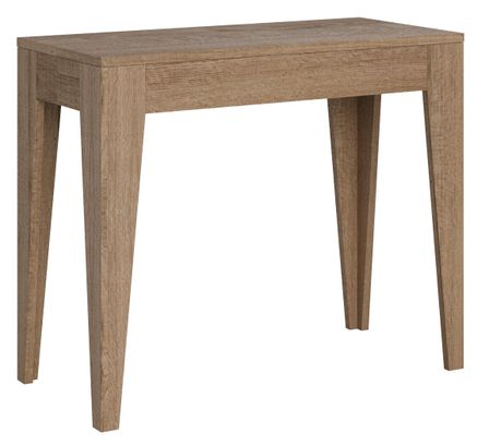 Console extensible moderne en bois Kanda