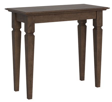 Console extensible noyer foncé 8 personnes 45 à 201 cm Vina