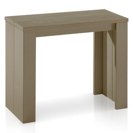 Console extensible Taupe Kunz 40 à 190 cm - 10 personnes
