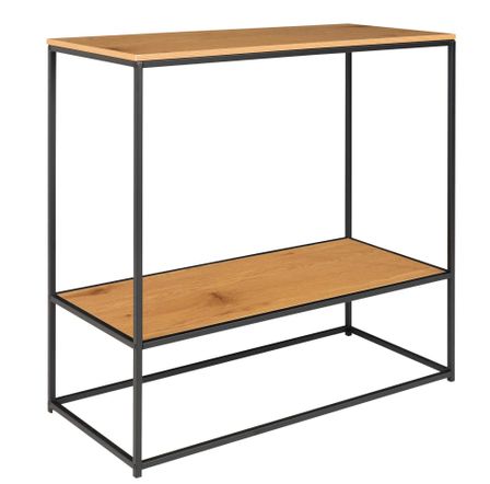 Console fixe VITA - Bois naturel ou métal noir