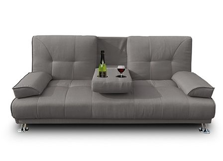 Convertible Tissu Gris Bar