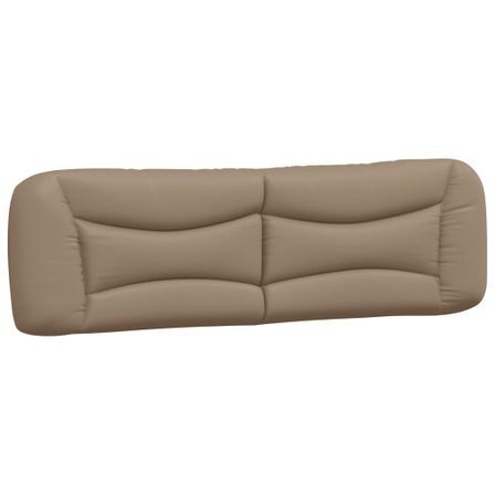 Coussin de tête de lit cappuccino 180 cm similicuir