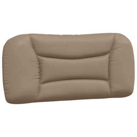 Coussin de tête de lit cappuccino 80 cm similicuir