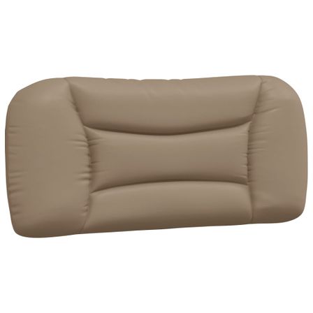 Coussin de tête de lit cappuccino 90 cm similicuir