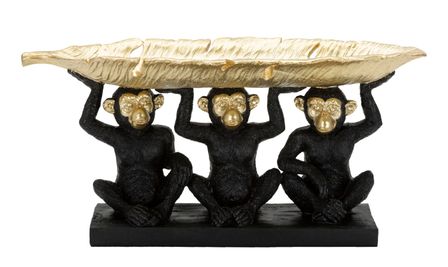 Décor singe tris m 43x15,7x20