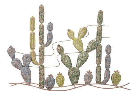Décoration murale cactus -b- cm 90x2,5x64