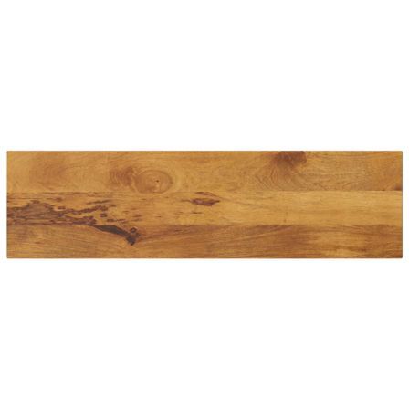 Dessus de table 100x30x2,5cm rectangulaire bois massif manguier